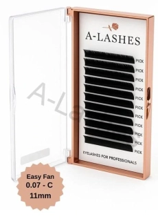 Umělé řasy Easy Fan 0,07 C 11 mm